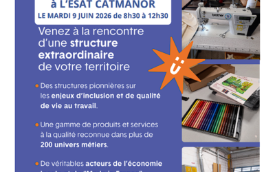 Portes Ouvertes ESAT CATMANOR Mardi 9 Juin 2026